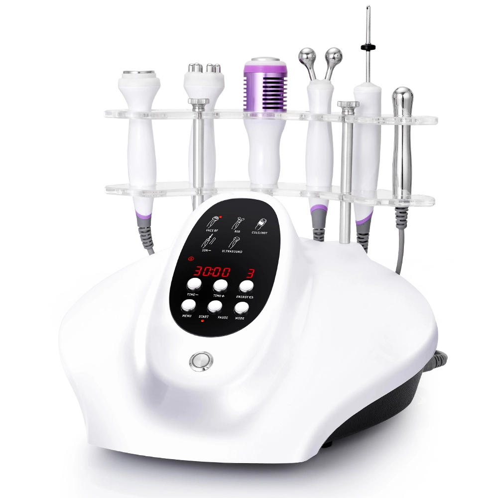 5 In1 Ultrasonic Microcurrent Skin Rejuvenation Blackhead Removal Machine